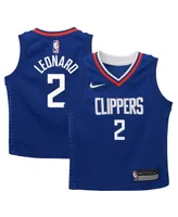 Infant Boys and Girls Nike Kawhi Leonard Royal La Clippers Swingman Player Jersey - Icon Edition