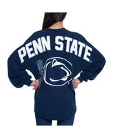 Women's Navy Penn State Nittany Lions Loud n Proud Spirit Jersey T-shirt