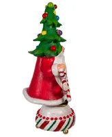 Kurt Adler 12" Jolly Jingles Tree Hat Gnome Table Piece