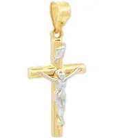 Small Crucifix Pendant in 14k Gold