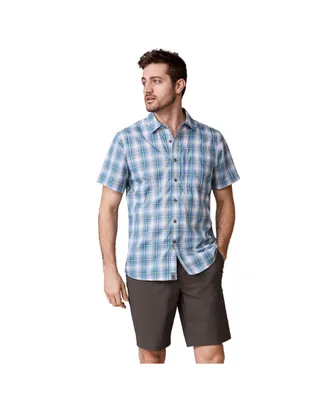 Free Country Men's Excursion Short Sleeve Poplin Shirt