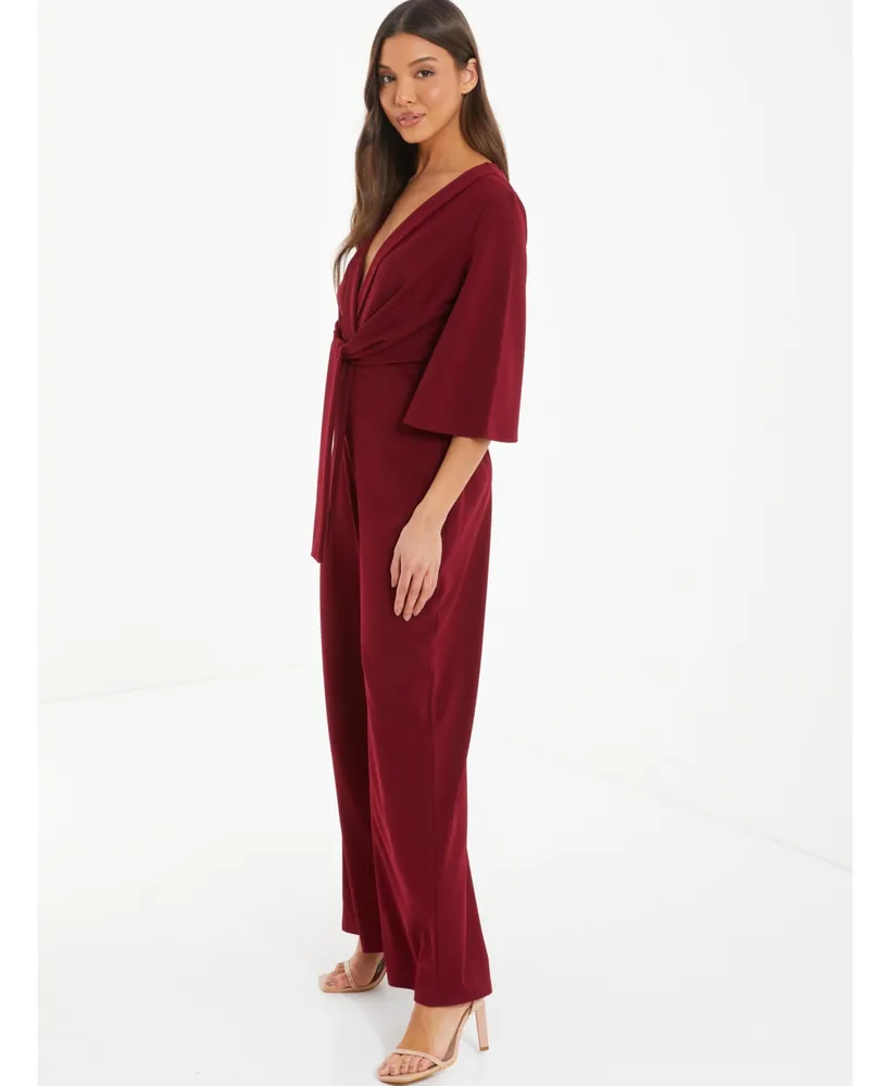 Quiz Women's Tie-Front Jumpsuit