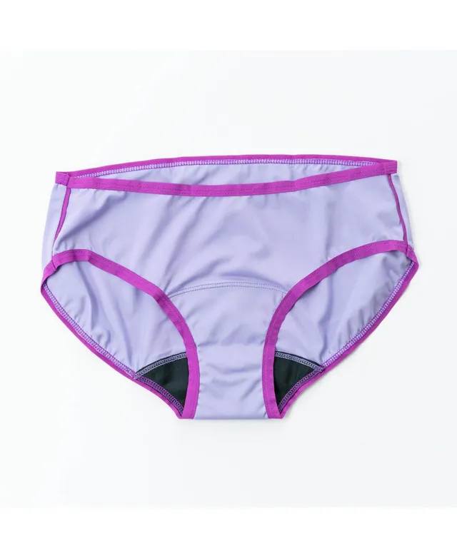 Women's 3-Pk. Moderate Period Bikini Underwear 42FDM3