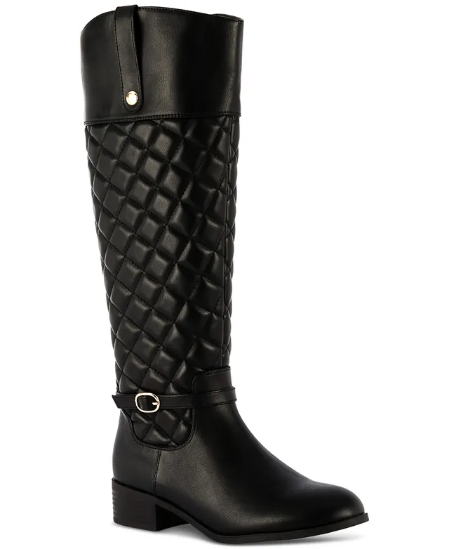 Women's Edenn Buckled Riding Boots, Created for Macy's