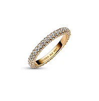 Pandora Cubic Zirconia Timeless Pave Single-Row Ring