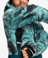 Quiksilver Men's Snow Mission Printed Block Jacket