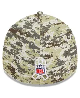 Men's New Era Camo England Patriots 2023 Salute To Service 39THIRTY Flex Hat