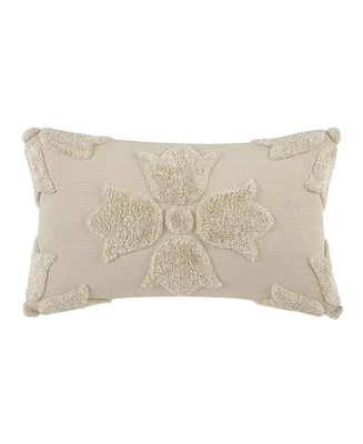 Patricia Nash Olive Grove Fleur De Lis Decorative Pillow, 14" x 22"