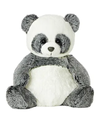 Aurora Medium Ping Panda Sweet & Softer Snuggly Plush Toy White 12"