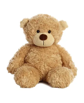 Aurora Medium Bonny Bear Snuggly Plush Toy Tan 10"