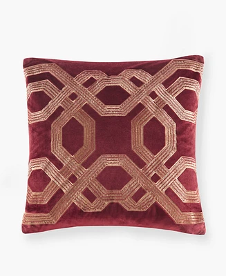 Croscill Biron Square Decorative Pillow, 18" x