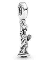 Pandora Sterling Silver New York Statue of Liberty Dangle Charm