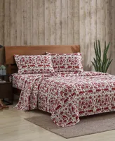 Eddie Bauer Arcadia Cotton Flannel Piece Sheet Set