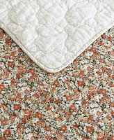 Laura Ashley Loves ton Cotton Reversible -Piece Quilt Set