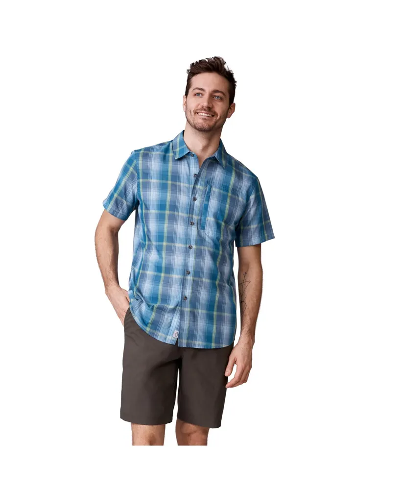 Free Country Men's Excursion Short Sleeve Poplin Shirt