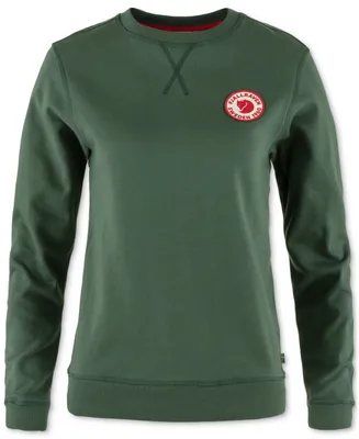 Fjallraven Women's 1960 Logo Badge Cotton Long-Sleeve Sweater
