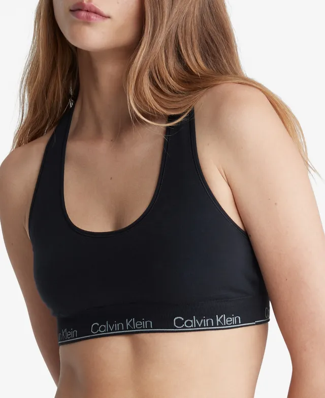 Calvin Klein Modern Seamless Naturals Lightly Lined Triangle Bralette  QF7093 - Macy's