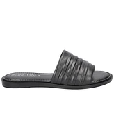 Bella Vita Women's Italy Rya-Italy Flat Slide Sandals
