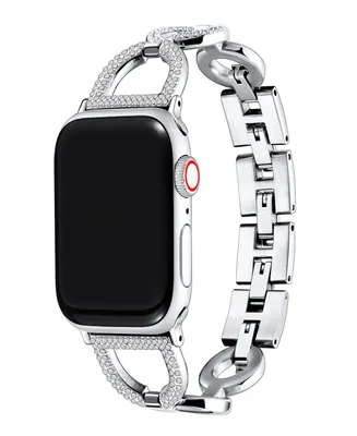 Posh Tech Women's Coco Stainless Steel Band for Apple Watch Size- 42mm, 44mm, 45mm, 49mm