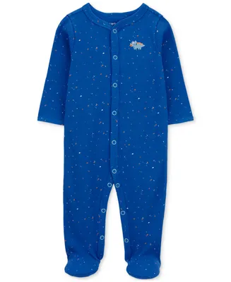 Carter's Baby Boys Dinosaur Snap-Up Thermal Sleep & Play Footed Coverall