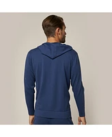 Bellemere Men's Cotton Cashmere Full Zip Hoodie