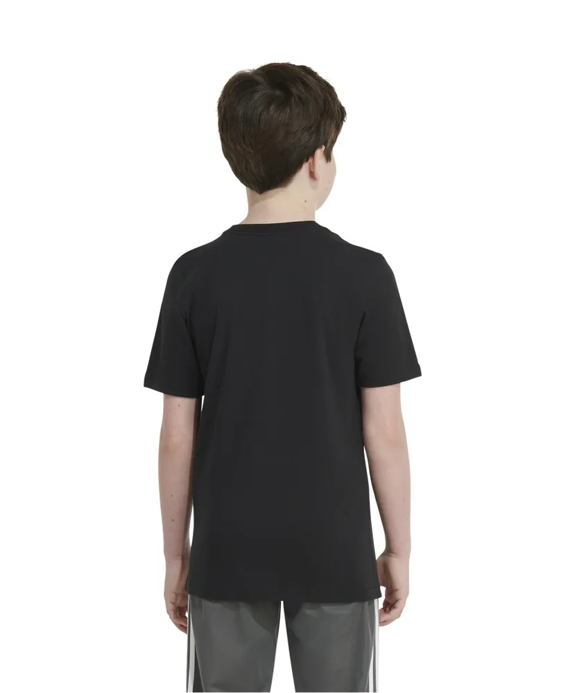 adidas Big Boys Short Sleeve Slime Logo T-shirt