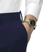 Tissot Men's Swiss Pr 100 Two-Tone Stainless Steel Bracelet Watch 40mm