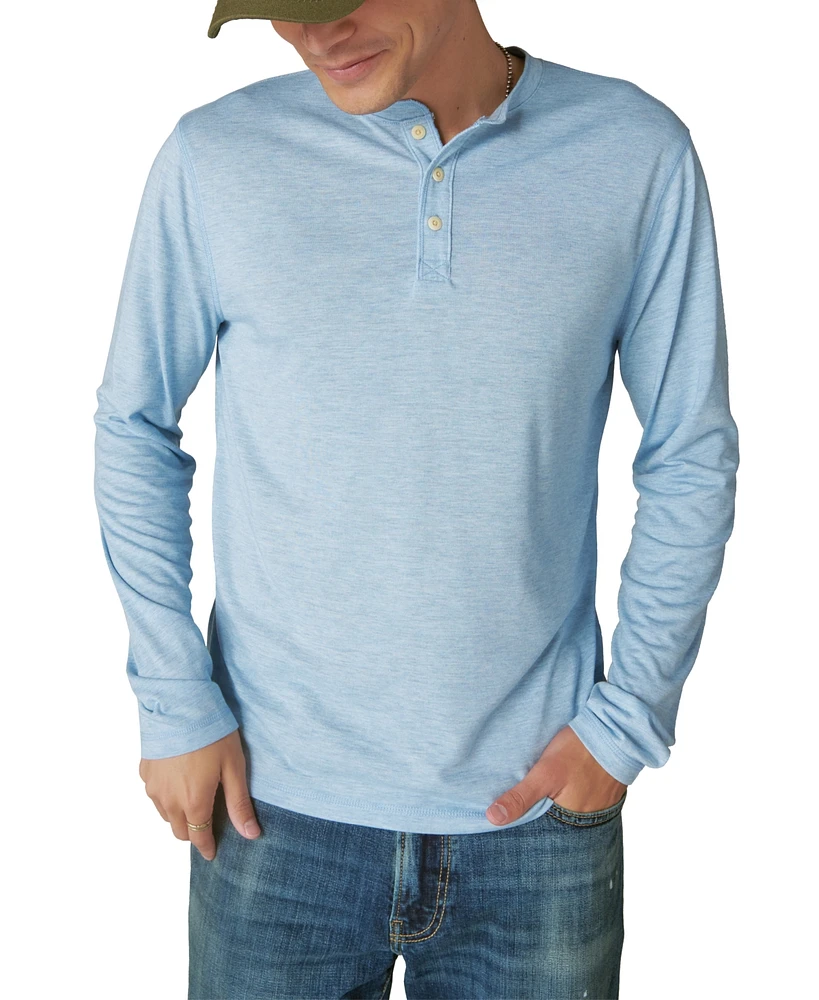 Lucky Brand Men's Long-Sleeve Henley T-Shirt