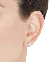 Diamond Four Prong Stud Earrings (2 ct. t.w.) in 14k Gold