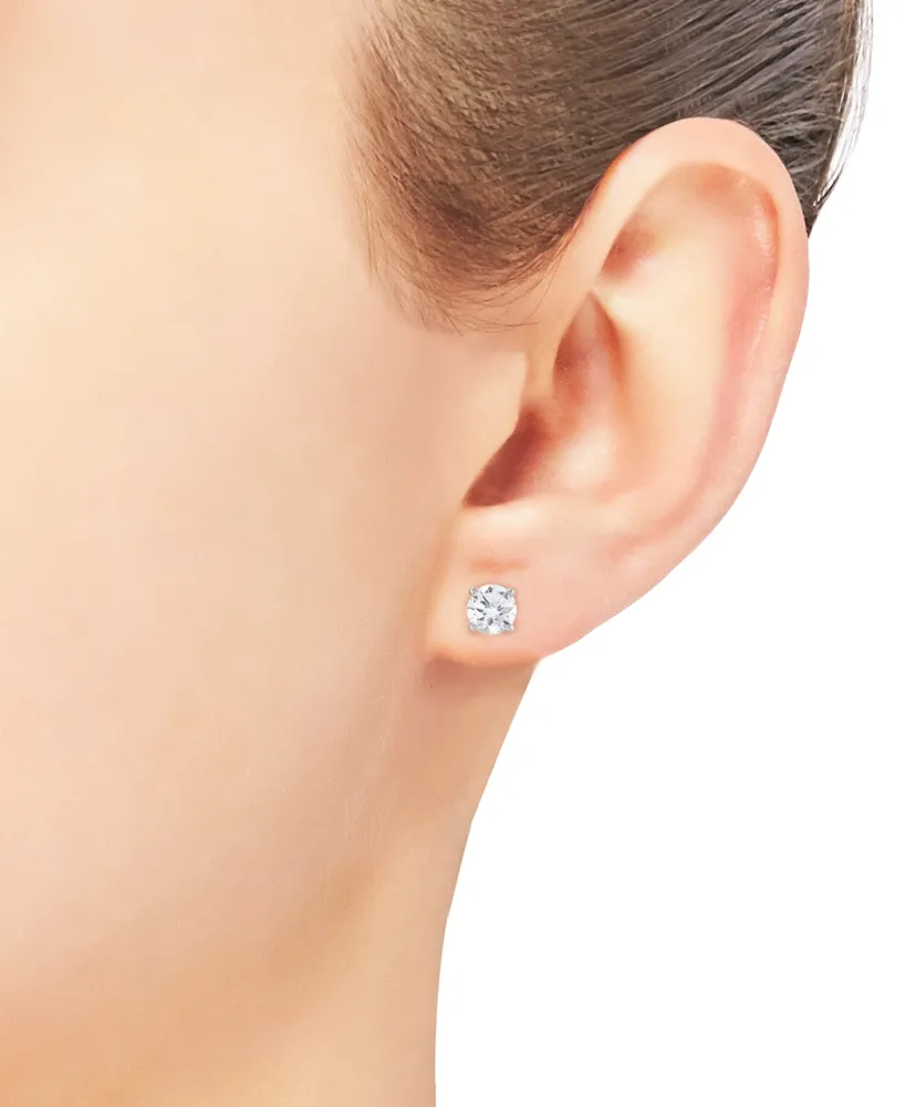 Diamond Stud Earrings (1-1/2 ct. t.w.) in 14k White Gold