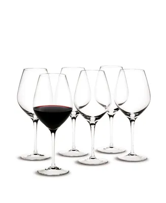 Holmegaard Cabernet Red Wine Glasses, Set of 6
