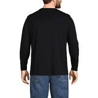 Lands' End Big & Tall Super-t Long Sleeve T-Shirt