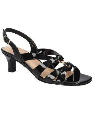 Easy Street Women's Zazie Buckle Heeled Sandals