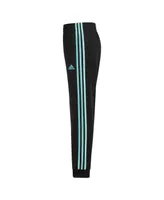 adidas Big Boys Elastic Waistband Classic 3-Stripe Tricot Joggers