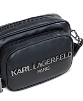 Karl Lagerfeld Paris Voyage Small Camera Crossbody Belt Bag