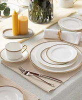 Noritake Haku Set of 4 Saucers, Service For 4