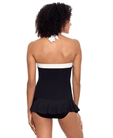 Lauren by Ralph Bel Air Skirted One-Piece Swimsuit