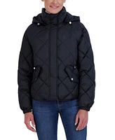Sebby Juniors' Juniors' Diamond Quilt Puffer Jacket
