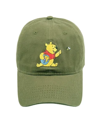 Concept One Disney's Winnie The Pooh Embroidered Cotton Adjustable Dad Hat
