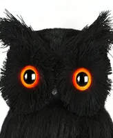 National Tree Company 11" Eerie Eyes Owl