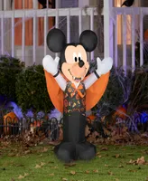 National Tree Company 42" Inflatable Mickey Mouse Halloween Vampire
