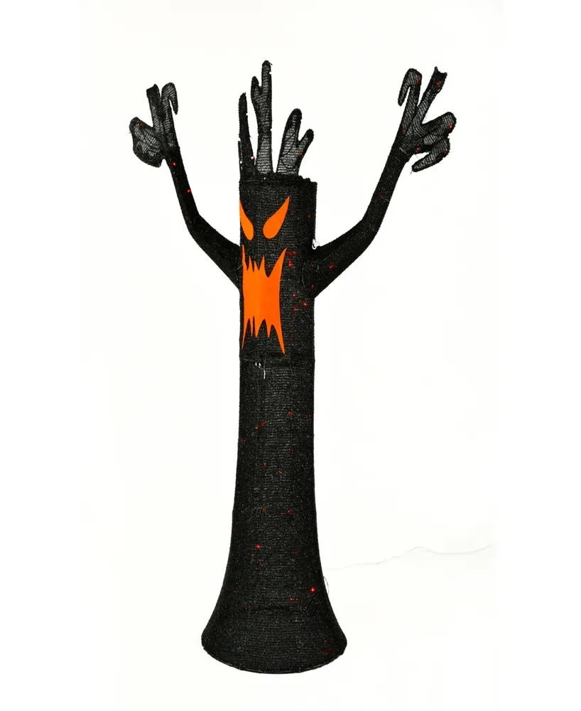 National Tree Company 48" Pre-Lit Scary Halloween Tree