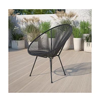 Papasan Bungee Lounge Chair