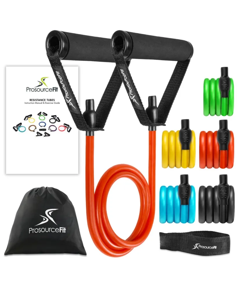 Tube Resistance Bands Set with Attached Handles