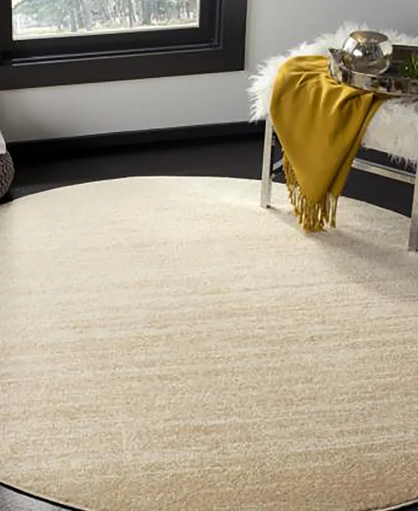 Safavieh Adirondack 113 Champagne and Cream 6' x 6' Round Area Rug