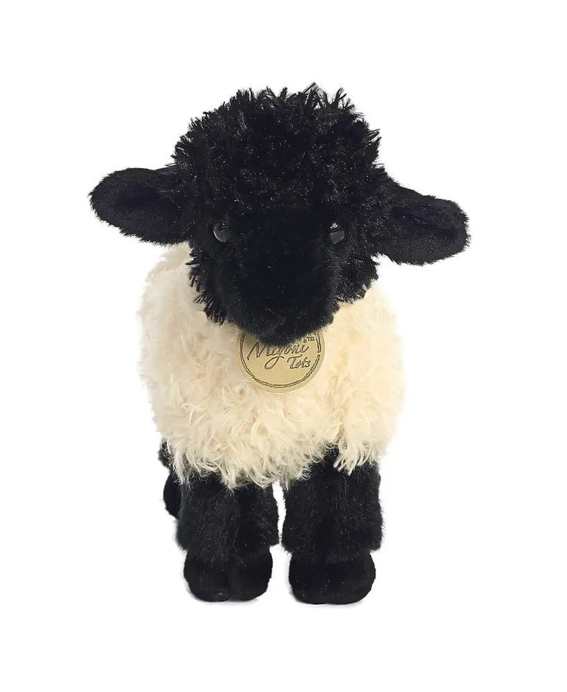 Aurora Small Suffolk Lamb Miyoni Tots Adorable Plush Toy White 8.5"