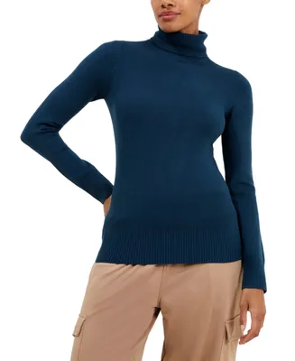 French Connection Women's Long-Sleeve Turtleneck Top