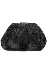 Nina Crystal Encrusted Frame Clutch