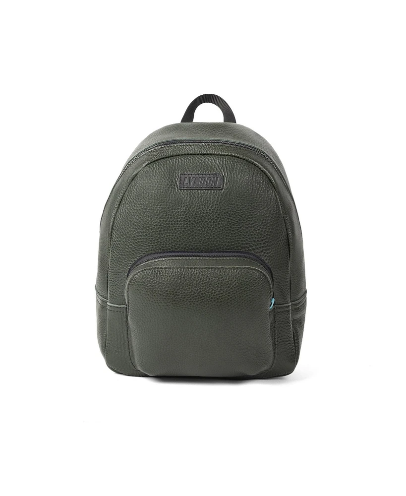 Leather Backpack By Lyndon