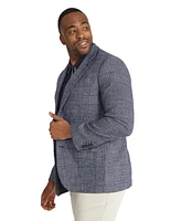 Johnny Bigg Men's Elio Check Stretch Blazer Suit